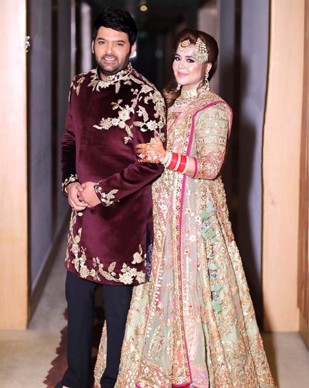 Kapil Sharma and Ginni Chatrath 