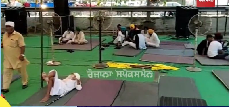 Punjab Sugarcane Farmers Protest Punjab Sugarcane Farmers Protest