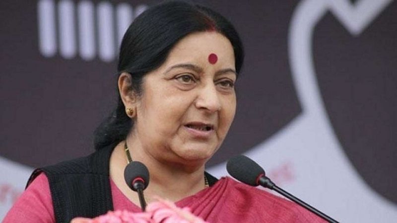 Foreign minister Sushma sawraj