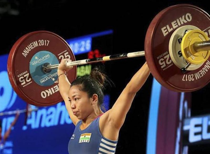 21st Commonwealth Games Indian Women Weightlifter Mirabai Chanu Win gold