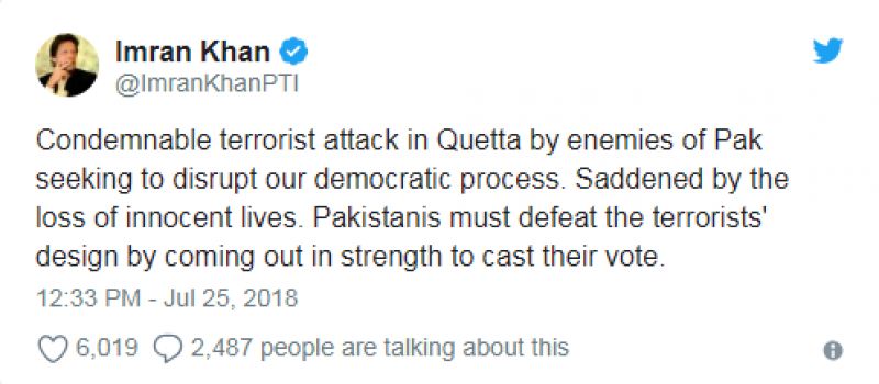 Pakistan, Quetta bomb blast