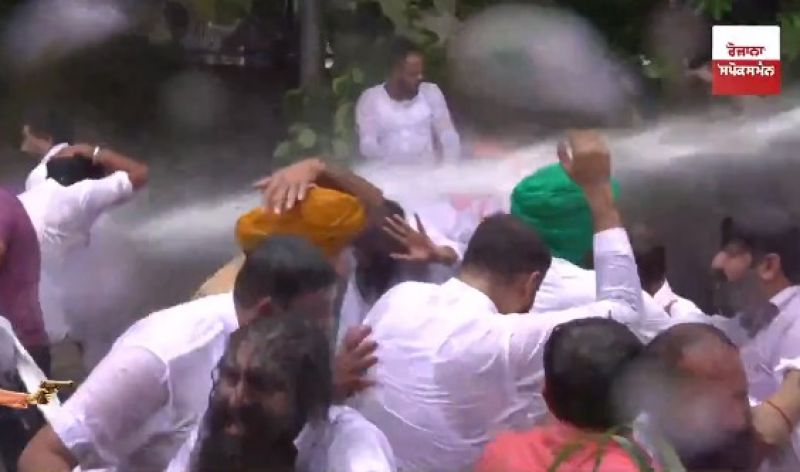 Shiromani Akali Dal United Protest in Chandigarh 