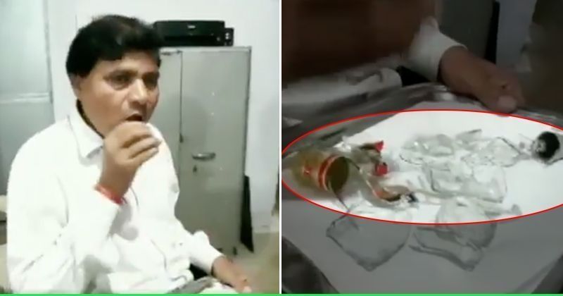 MP lawyer eating glass for last 45 years