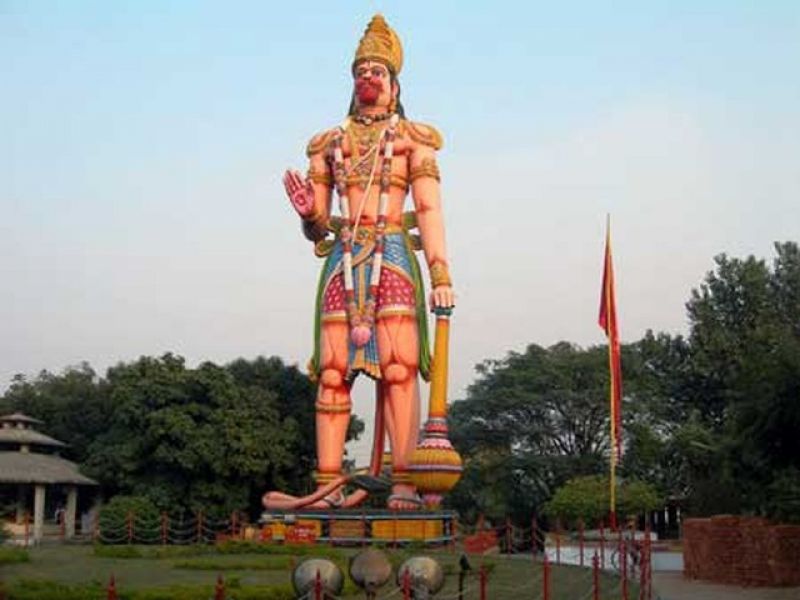 Hanuman idol Delhi 