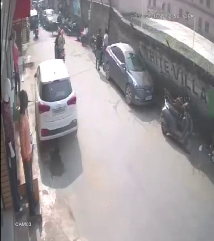 Fallen wall of Khalsa College