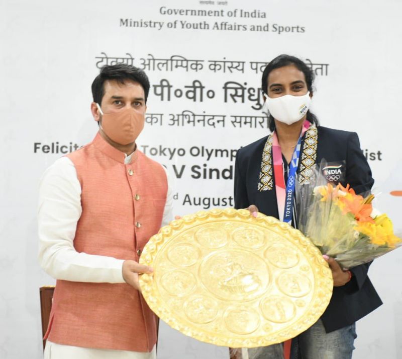 Tokyo Olympics bronze medallist PV Sindhu returns to warm reception