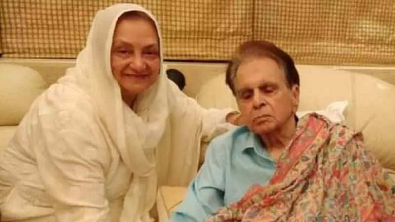 Dilip Kumar and Saira Banu