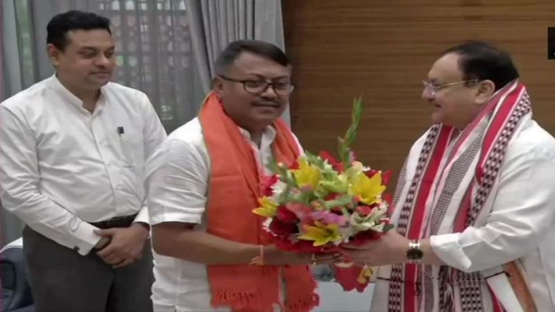 Former Manipur Congress chief Govindas Konthoujam joins BJP