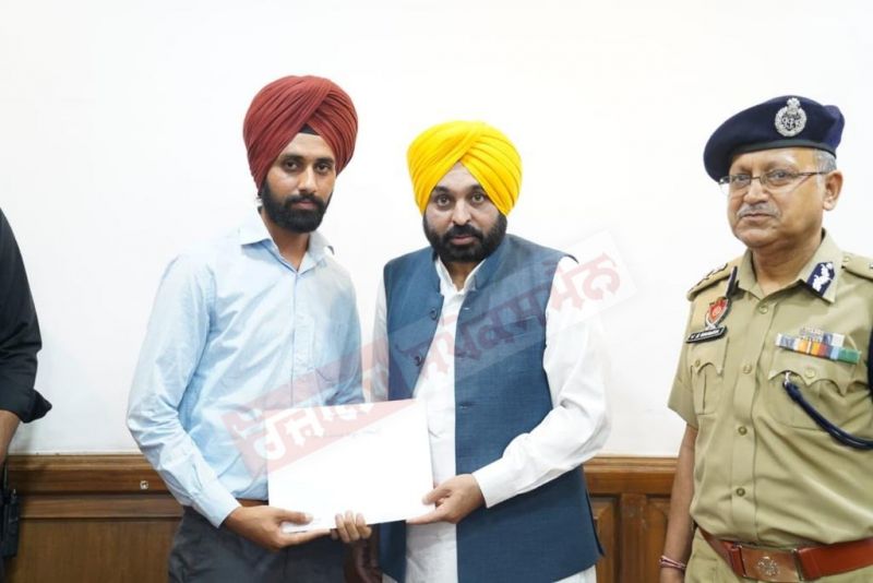 CM Mann distributed 57 appointment letters for jobs on compassionate grounds