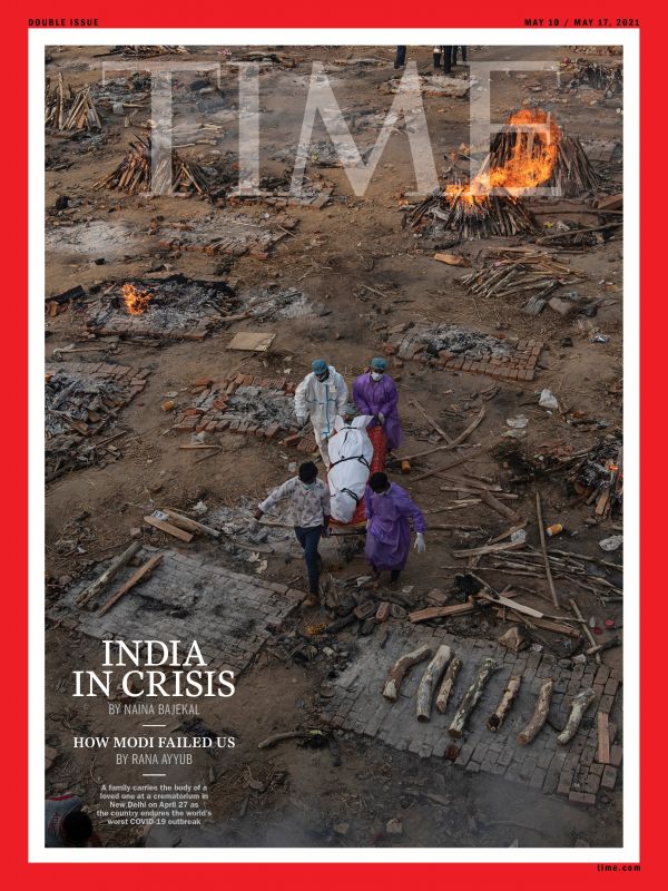 Cover page of times magazine
