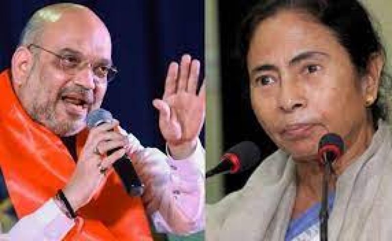 Amit shah Mamata banerjee