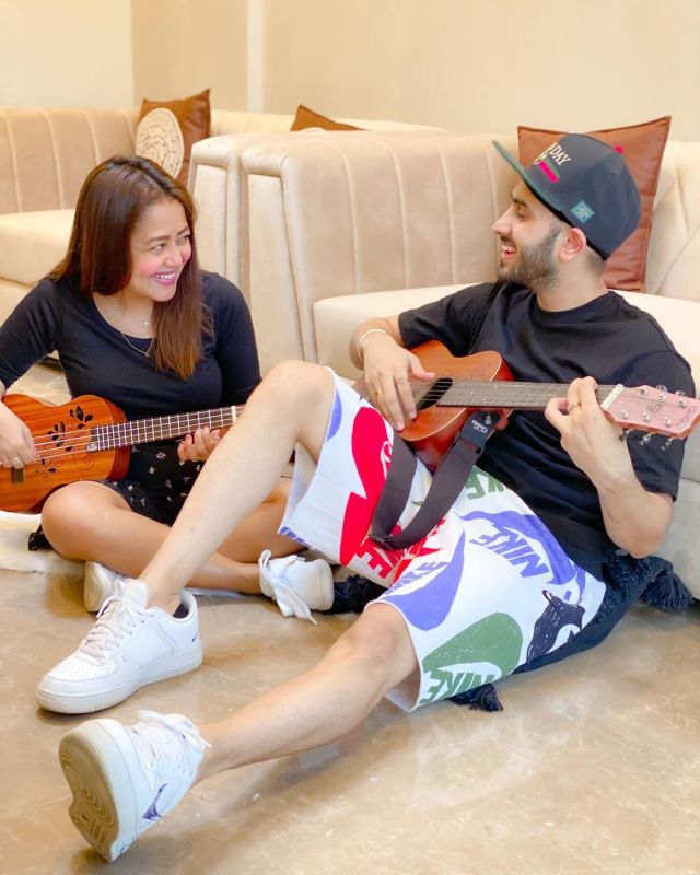 Neha Kakkar and Rohanpreet Singh