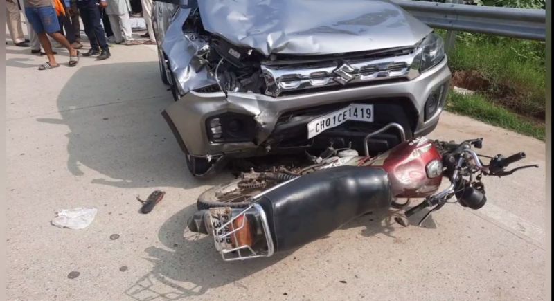  Two killed in car-motorcycle collision