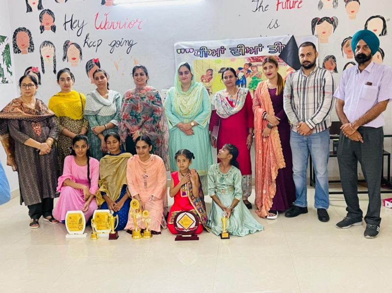 Team Fight for Right celebrates' Teeyan at Jyoti Saroop Kanya Asra Kharar  Team Fight for Right celebrates' Teeyan at Jyoti Saroop Kanya Asra Kharar