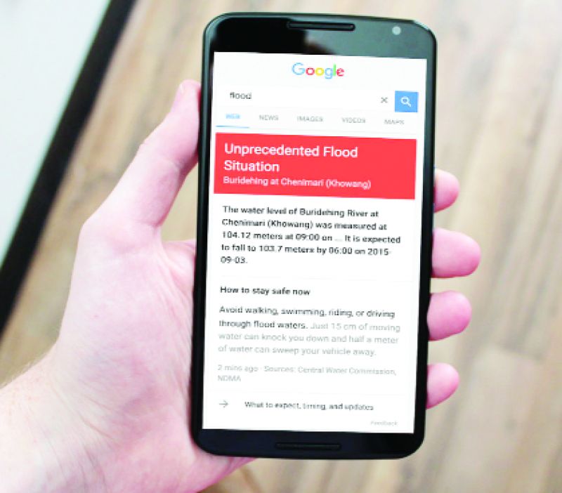 Google's Flood Alert