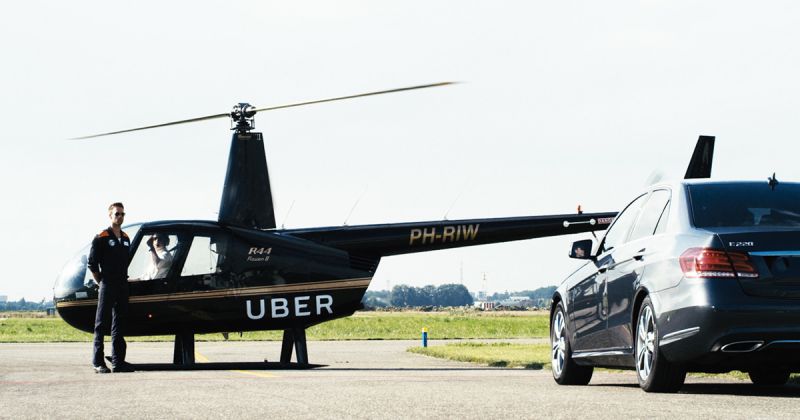 Uber Demand helicopter service