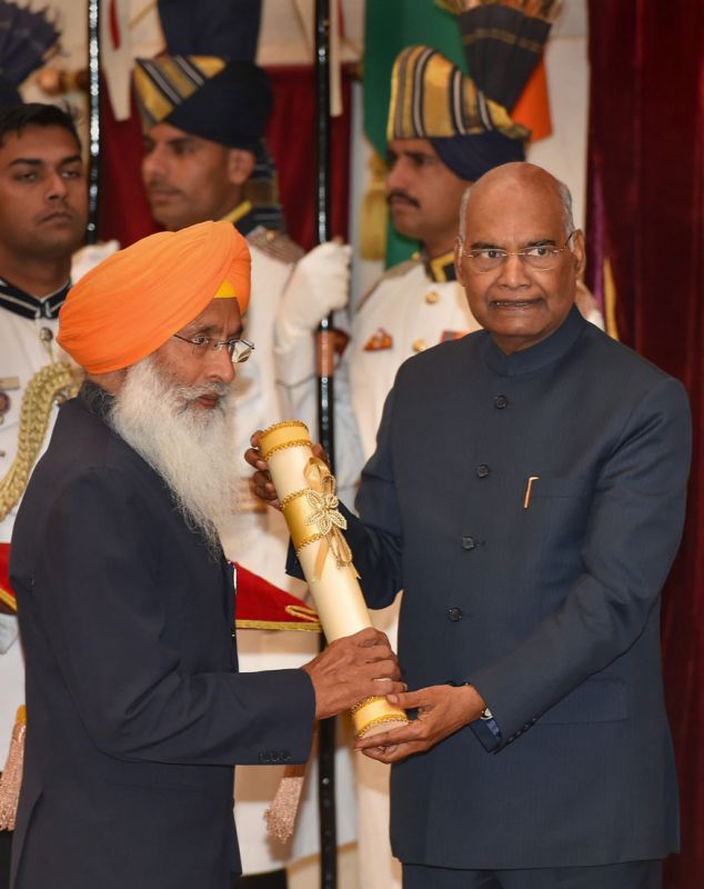 Dhindsa honors Padma Bhushan