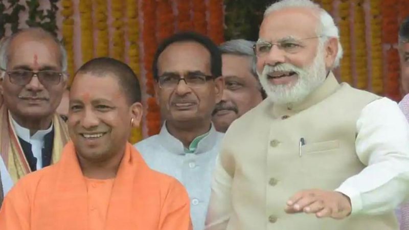 Narendra Modi, Yogi Adityanath