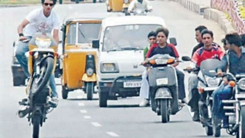 26 parents jailed hyderabad for letting their minor children drive