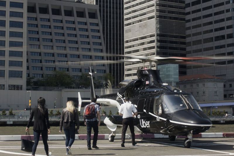 Uber Demand helicopter service