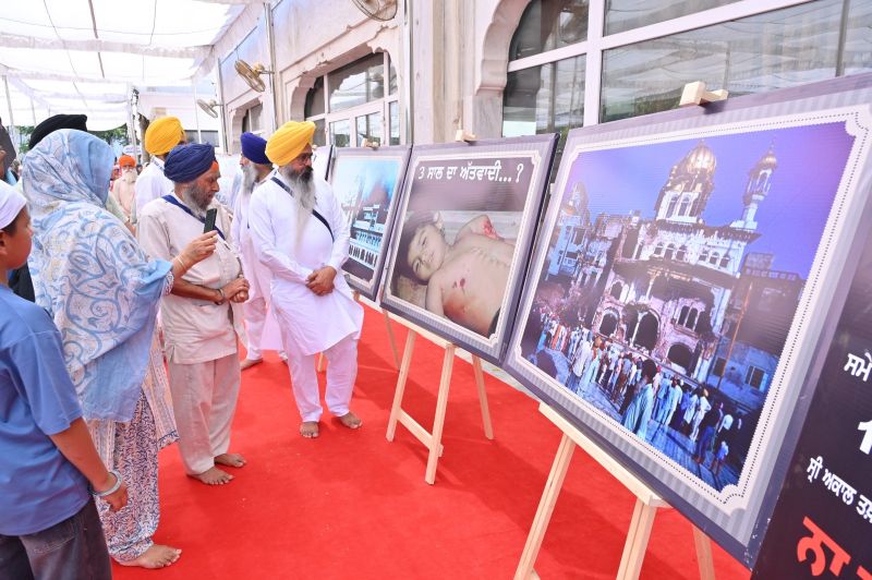 Pawan Sarup was injured by a bullet during the June 1984 riots news in punjabi  Pawan Sarup was injured by a bullet during the June 1984 riots news in punjabi