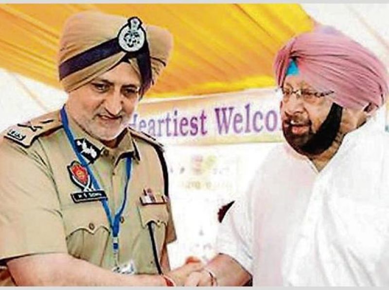 Harpreet Sidhu, Captain Amarinder Singh 