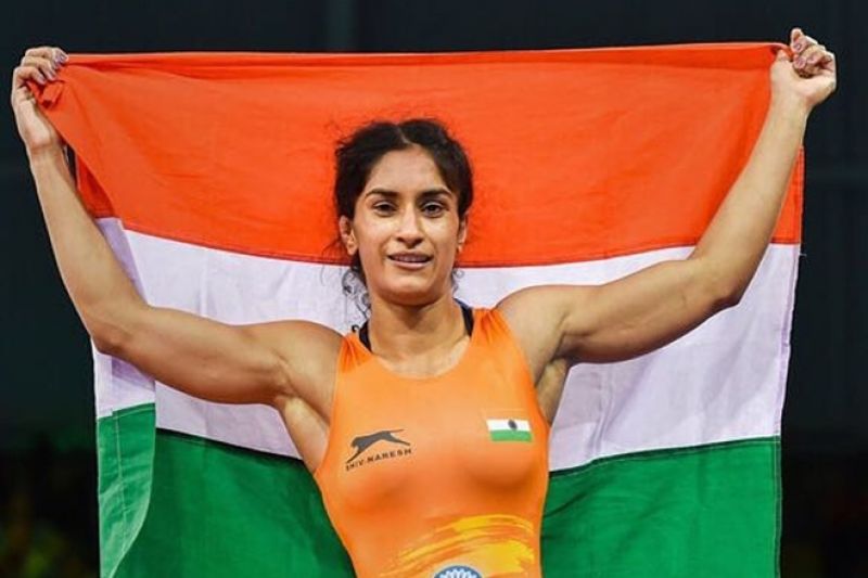 Vinesh Phogat Qualifies for 2020 Tokyo Olympics