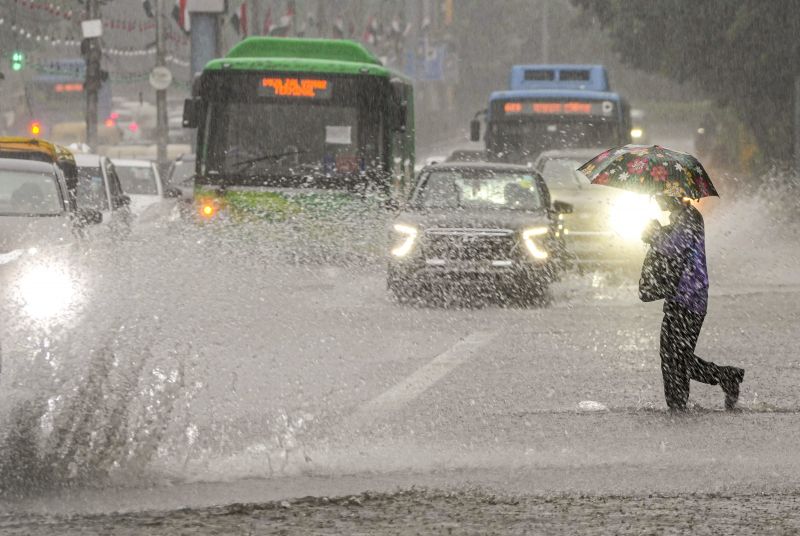Rain in Delhi