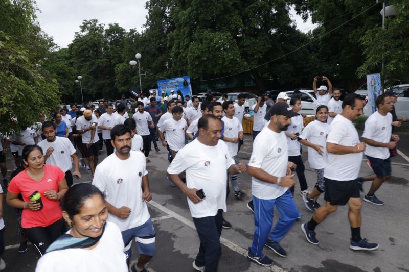 Run for awareness organised by GI Rendezvous on World Hepatitis Day
