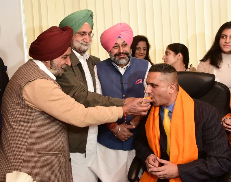 Adv Harpreet Sandhu assumes charge of Chairman Punjab Infotech