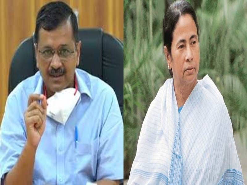 Arvind Kejriwal and Mamta Banerjee Arvind Kejriwal and Mamta Banerjee