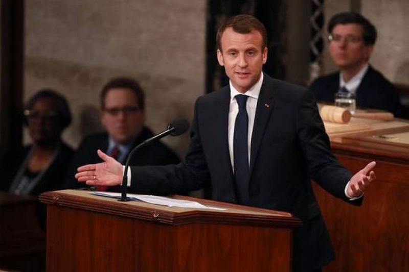 French President Emmanuel Macron 