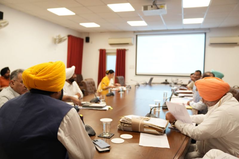 CM Mann Reviews the progress of five medical colleges being set up in Punjab