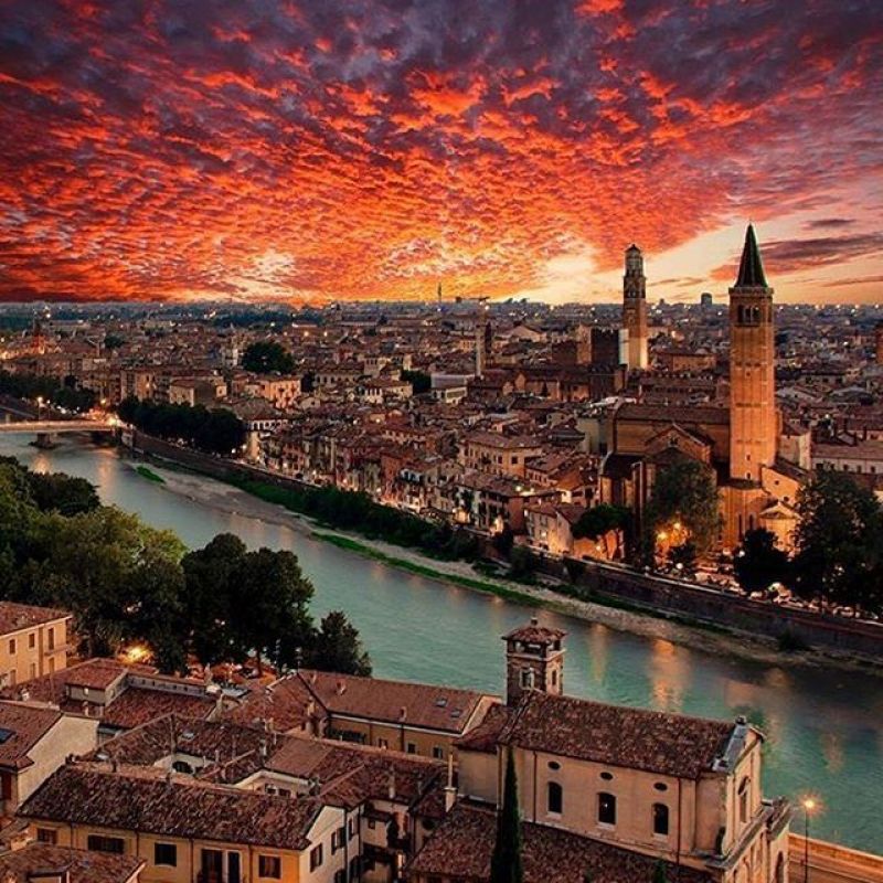 Verona City in Italy