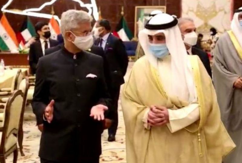 Subramaniam Jaishankar in Kuwait