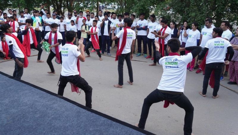 World Stroke Day : Run for awareness at Sukhna Lake