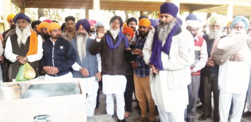 Cremation of Vikramjit Singh