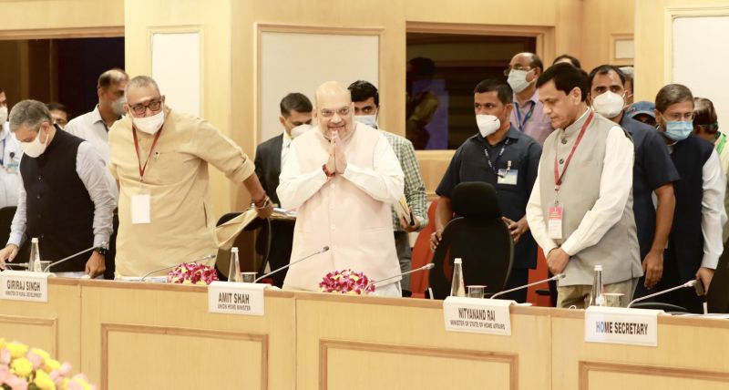  Home minister Amit Shah urges CMs to give priority to end maoist menace