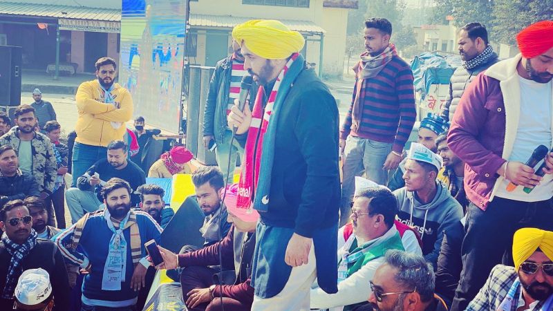 Bhagwant Mann Road Show In Uttrakhand 