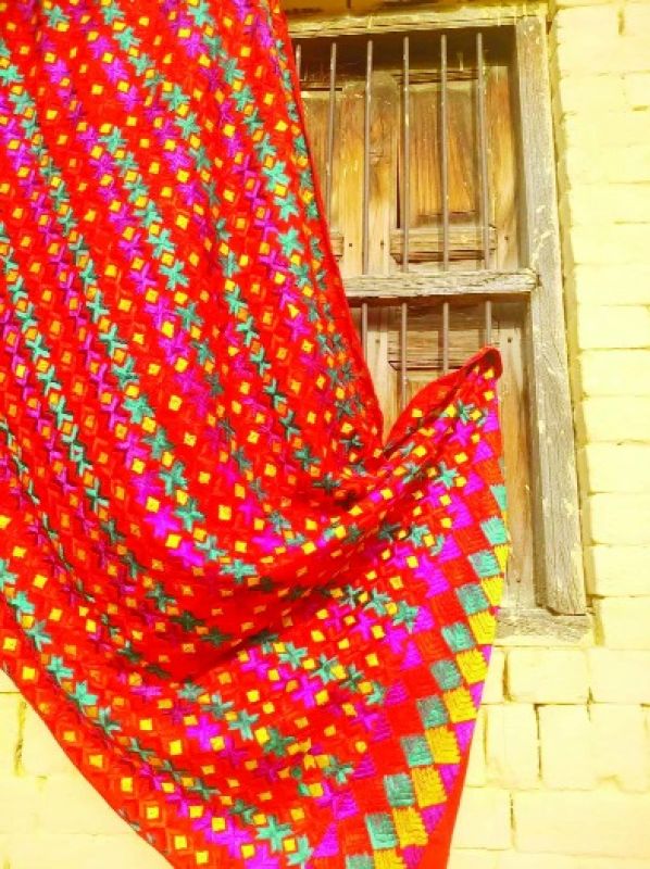 Manpreet Kaur's handmade phulkaris of Majhe are the first choice of foreign Punjabis
