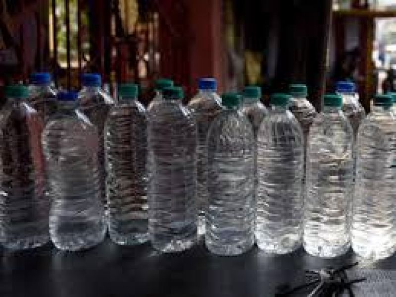 1 rupee fee charged on bottled water 1 rupee fee charged on bottled water