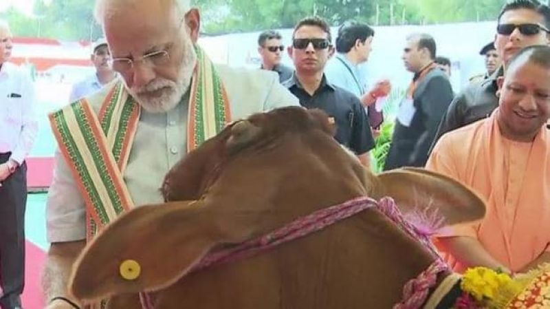Narendra modi At Mathura