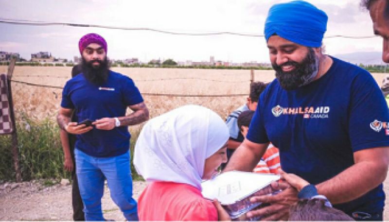 Khalsa Aid in Syria 