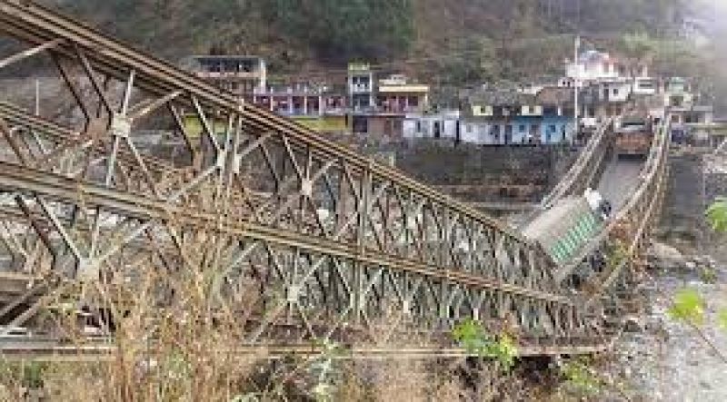 Uttarakhand in Three Months Gangori bridge break