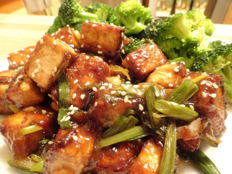 chilli tofu