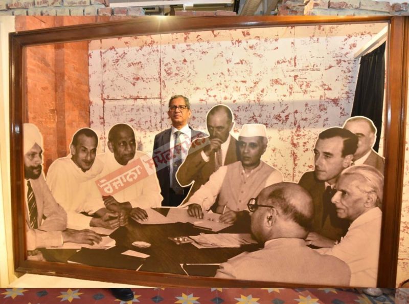 Chief Justice of India NV Ramana visits the Partition Museum at Amritsar