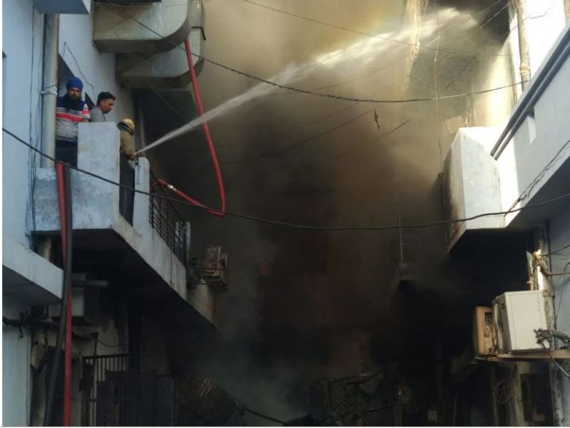 ludhiana 3 factories fire