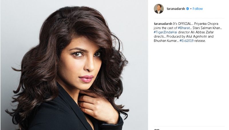 Salman Khan, Priyanka Chopra