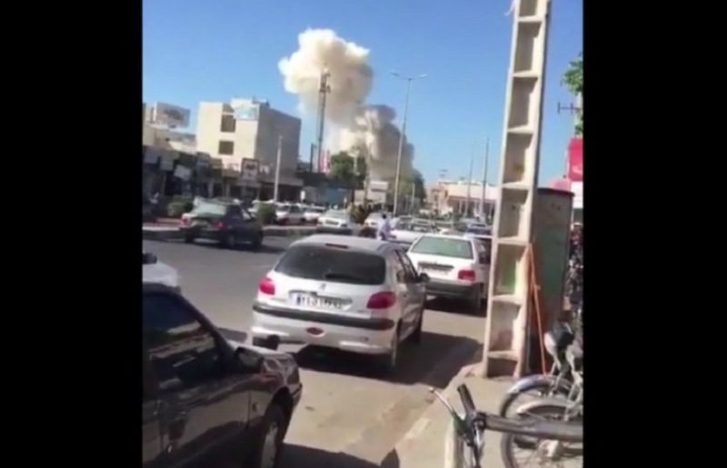  bomb explodes Irans