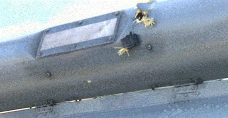 Helicopter carrying President attacked